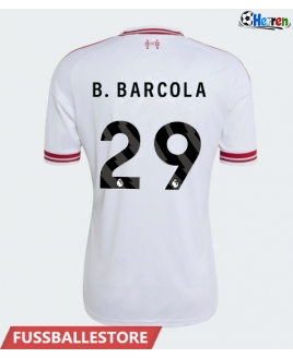 Günstige Liverpool Bradley Barcola #29 Auswärtstrikot 2026-27 Kurzarm